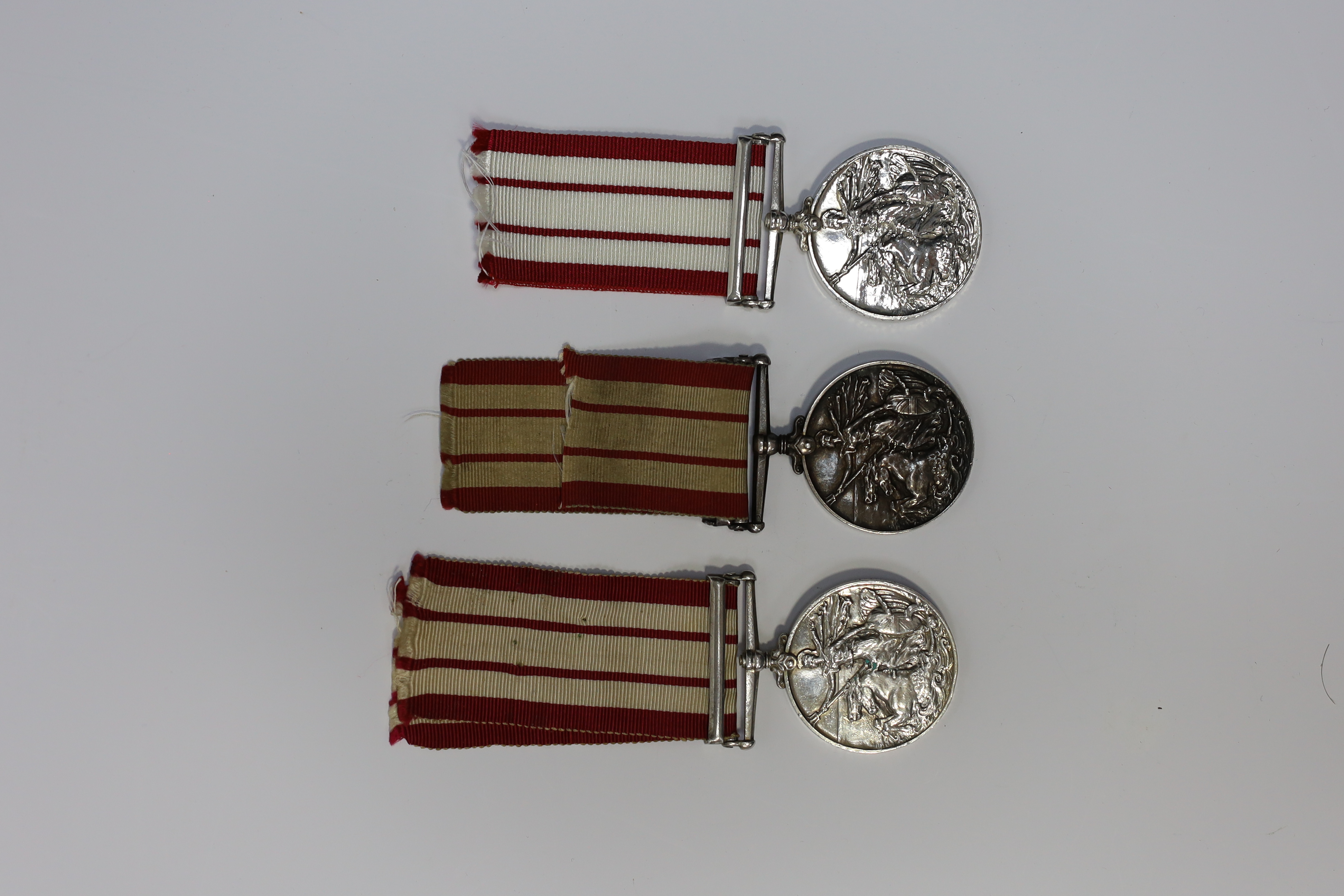 Three Royal Navy General service medals awarded to